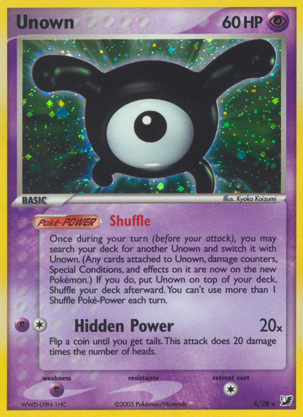 Unown [EX10-X]