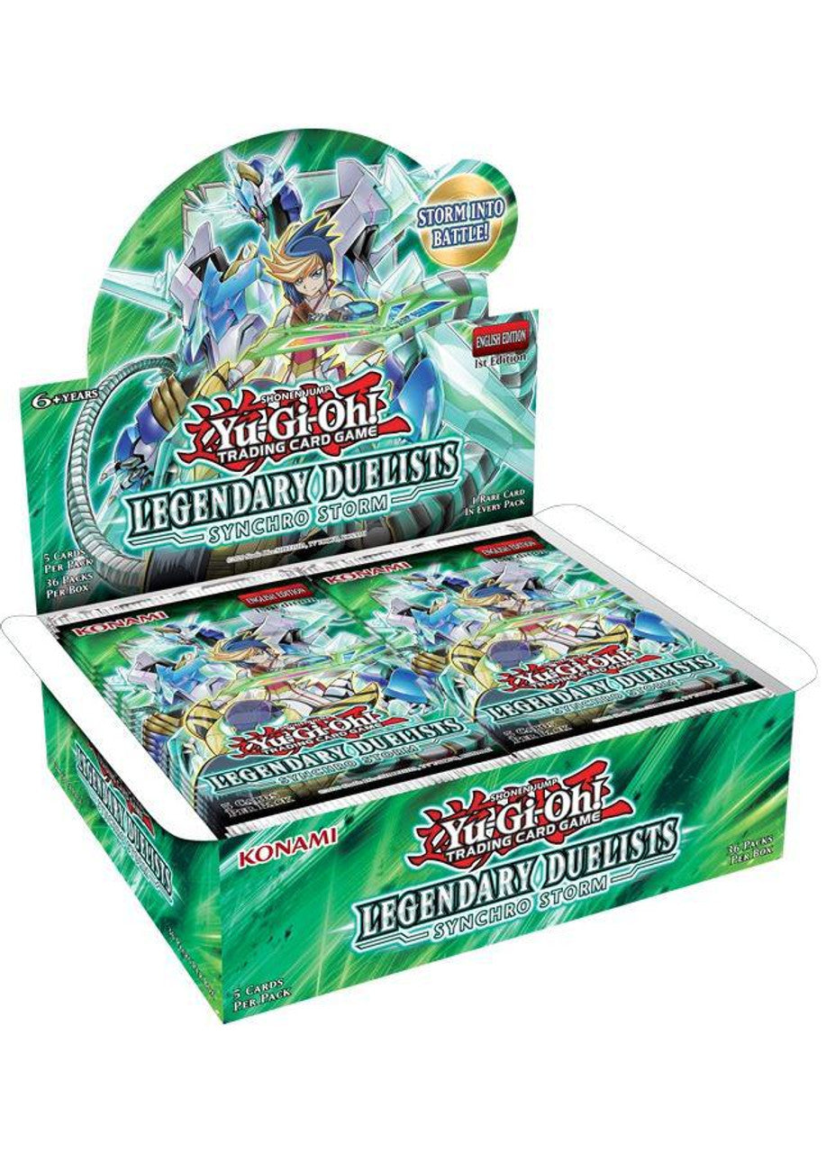 Legendary Duelists: Synchro Storm 1st Edition Booster Box