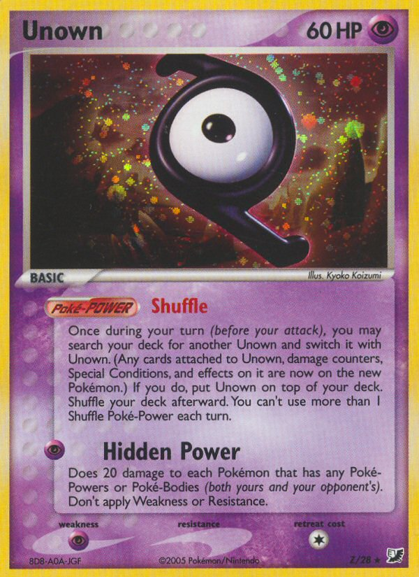 Unown [EX10-Z]