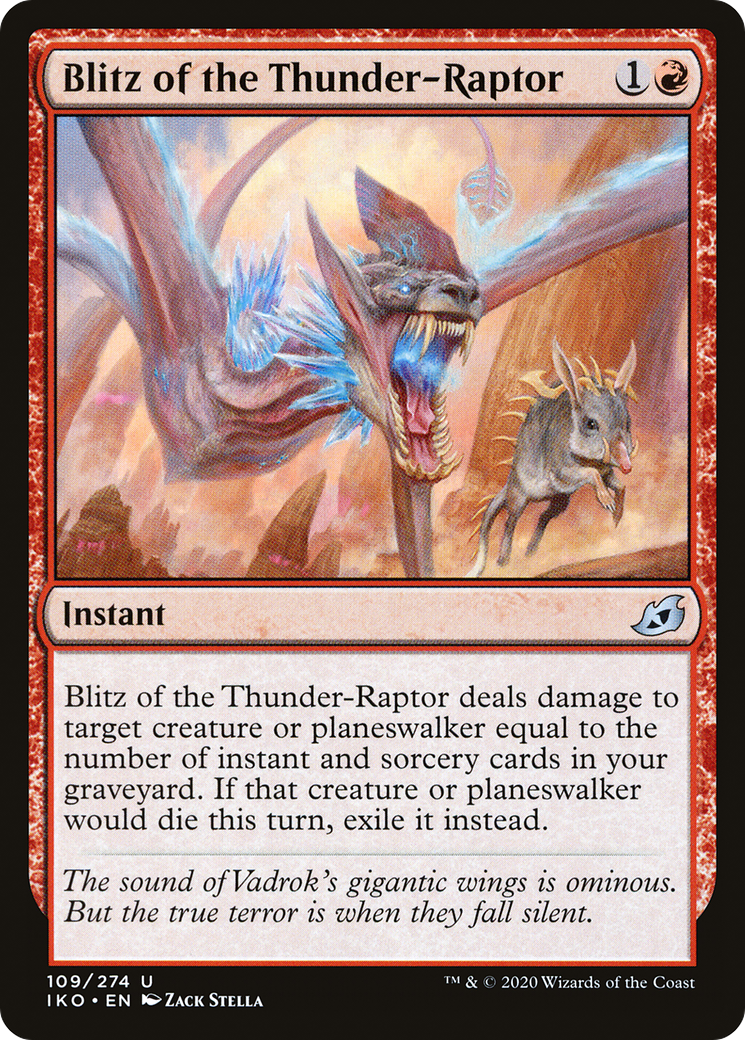 Blitz of the Thunder-Raptor [IKO-109]