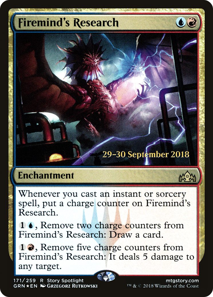 Firemind's Research - Prerelease Promo [PGRN-171s]