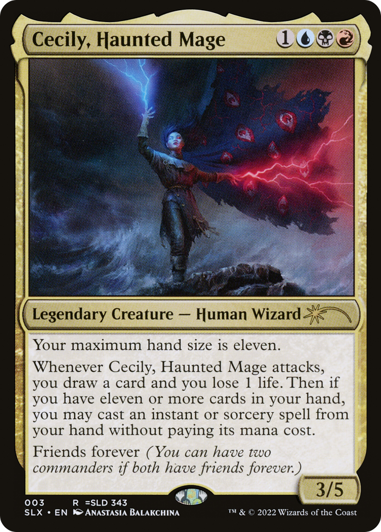 Cecily, Haunted Mage [SLX-3]