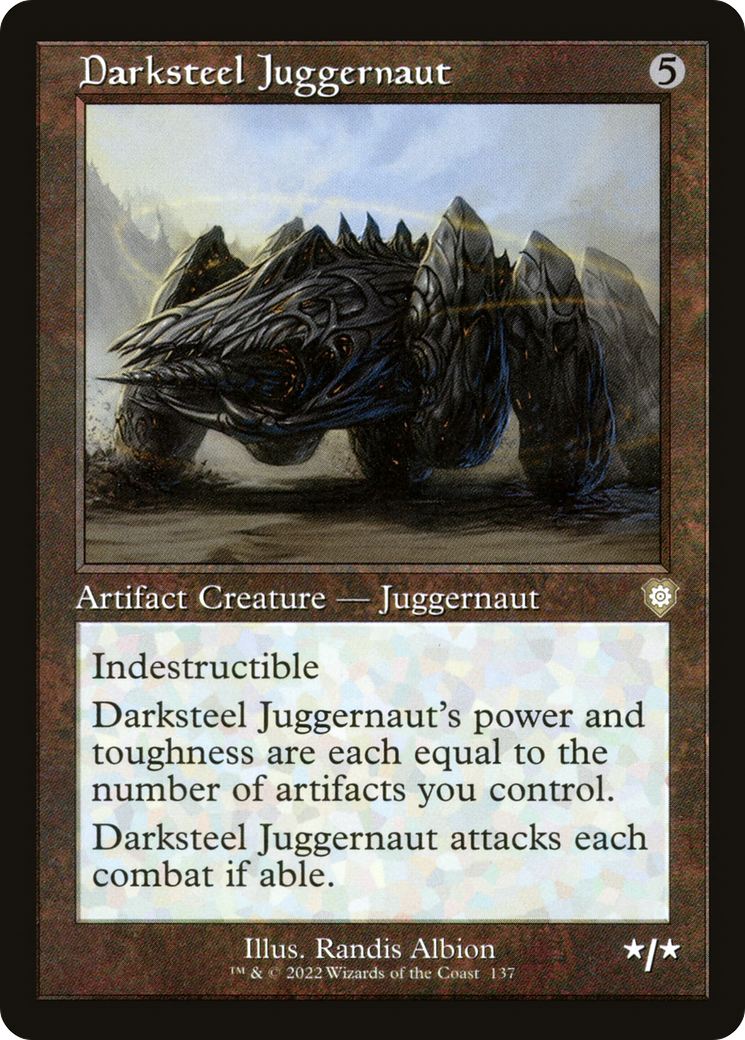 Darksteel Juggernaut [BRC-137]