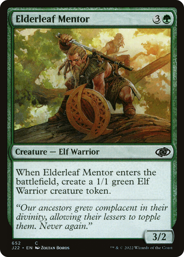 Elderleaf Mentor [J22-652]