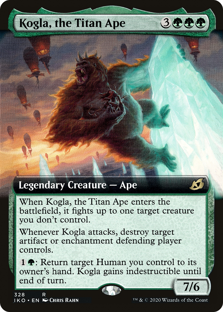 Kogla, the Titan Ape - Extended Art [IKO-328]