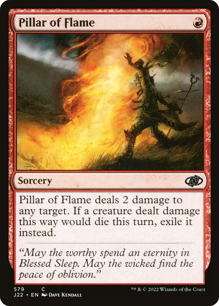 Pillar of Flame [J22-579]