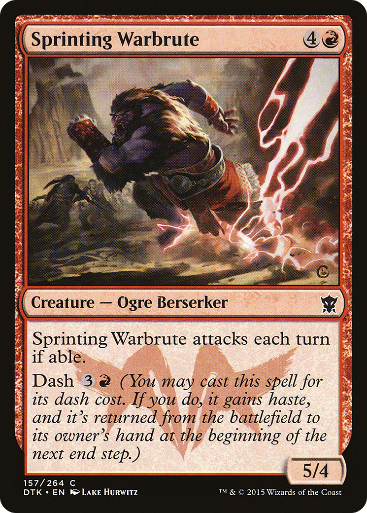 Sprinting Warbrute [DTK-157]