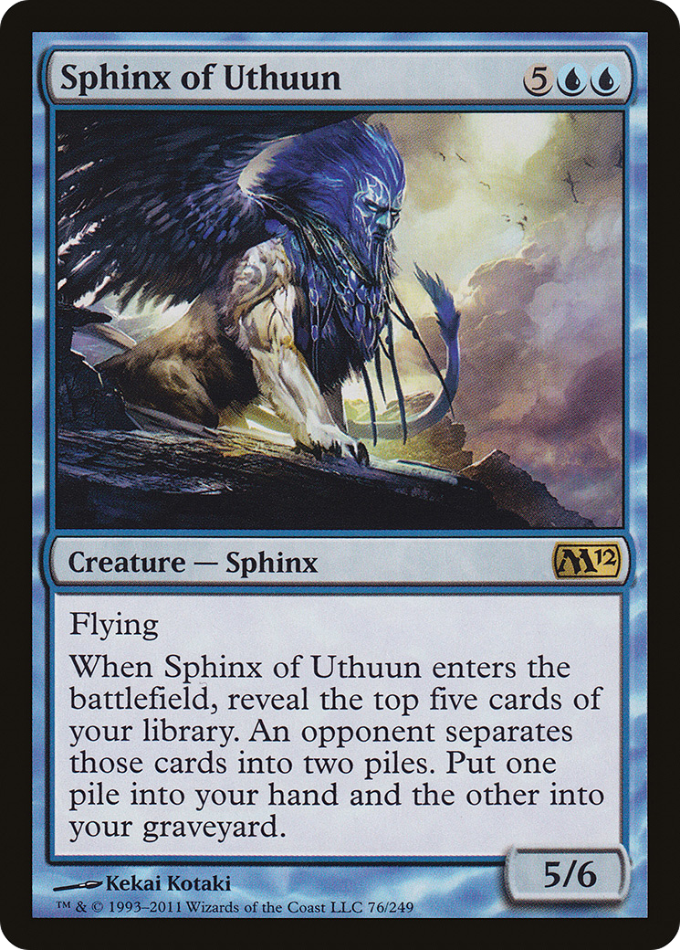 Sphinx d'Outhuun [M12-76]