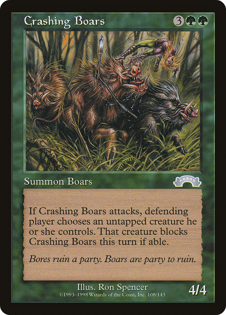 Crashing Boars [EXO-108]