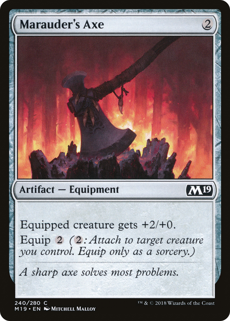 Marauder's Axe [M19-240]