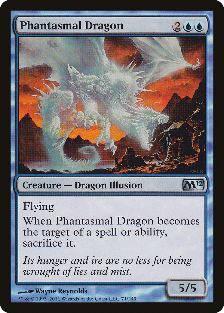 Phantasmal Dragon [M12-71]