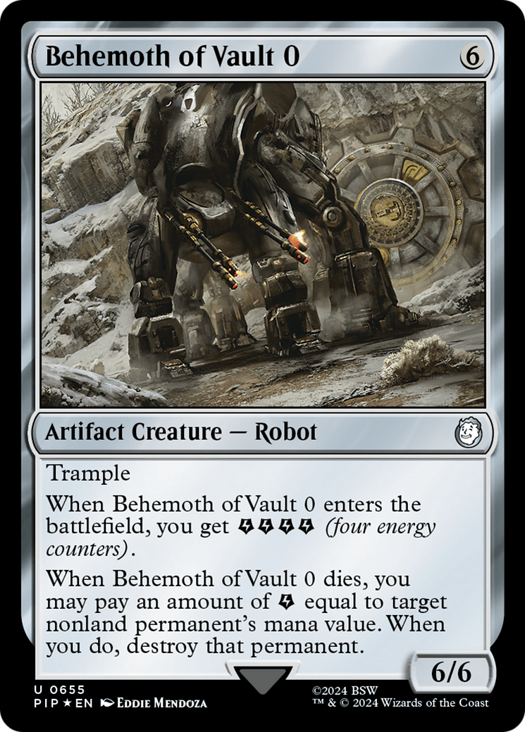 Behemoth of Vault 0 - Surge Foil [PIP-655]