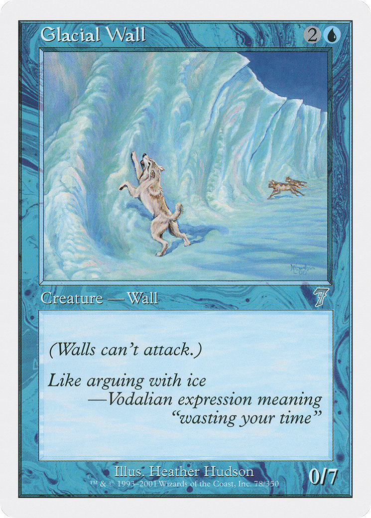 Glacial Wall [7ED-78]