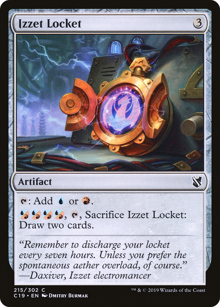 Izzet Locket [C19-215]