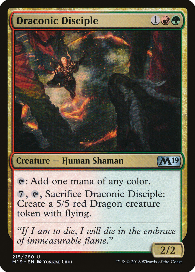 Draconic Disciple [M19-215]