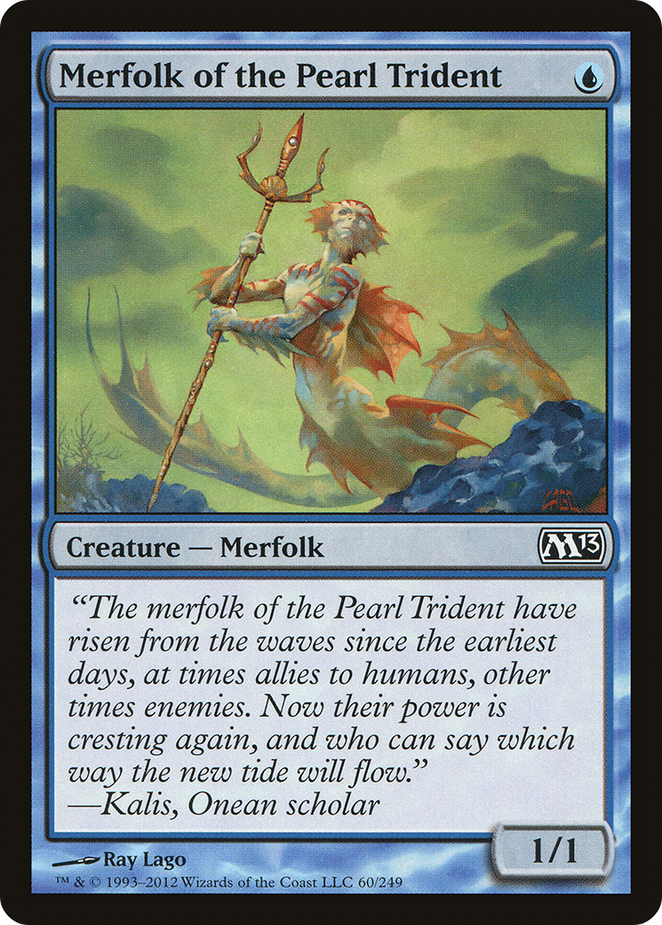 Merfolk of the Pearl Trident [M13-60]