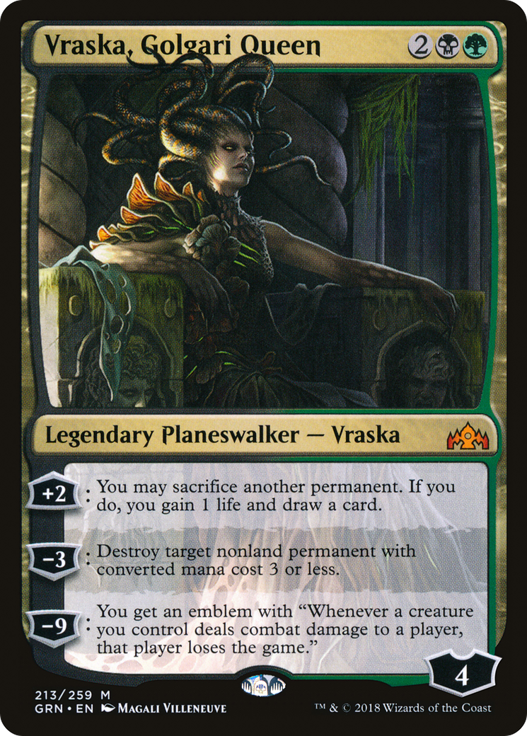 Vraska, Golgari Queen [GRN-213]