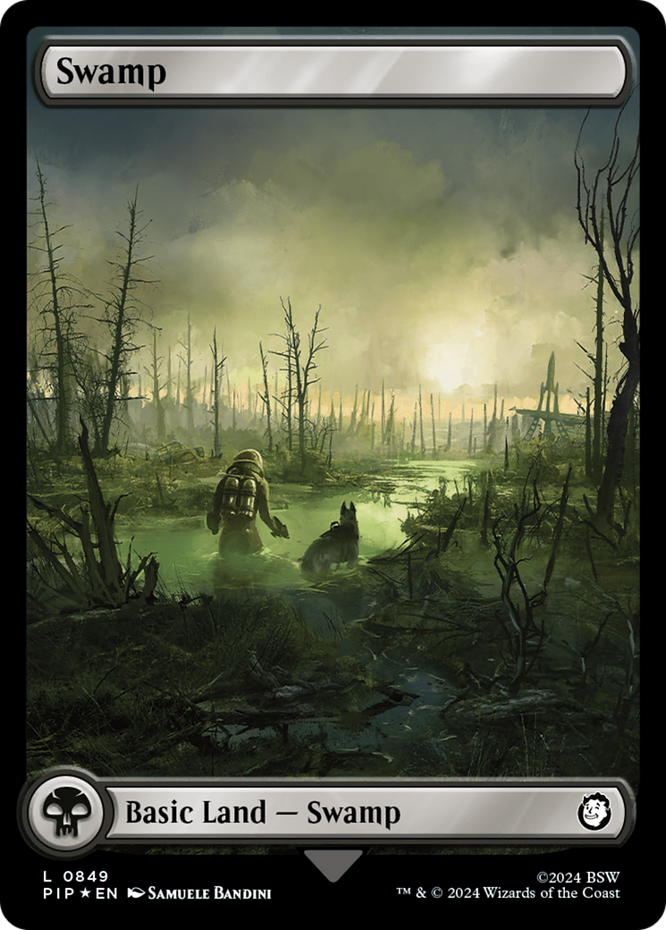 Swamp - Surge Foil - Full Art [PIP-849]