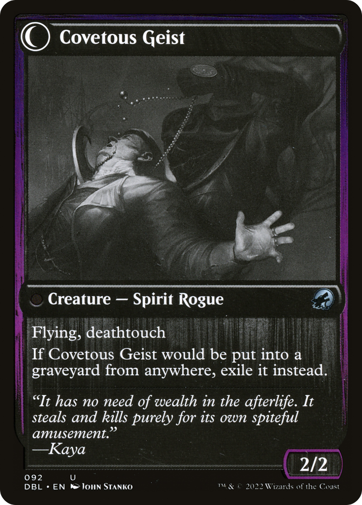 Covert Cutpurse // Covetous Geist [DBL-92]