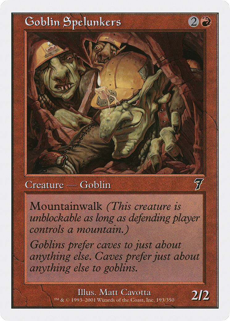 Goblin Spelunkers [7ED-193]