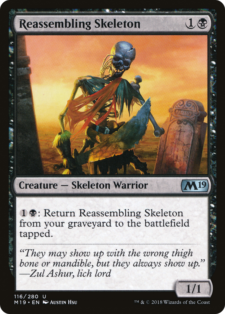 Reassembling Skeleton [M19-116]