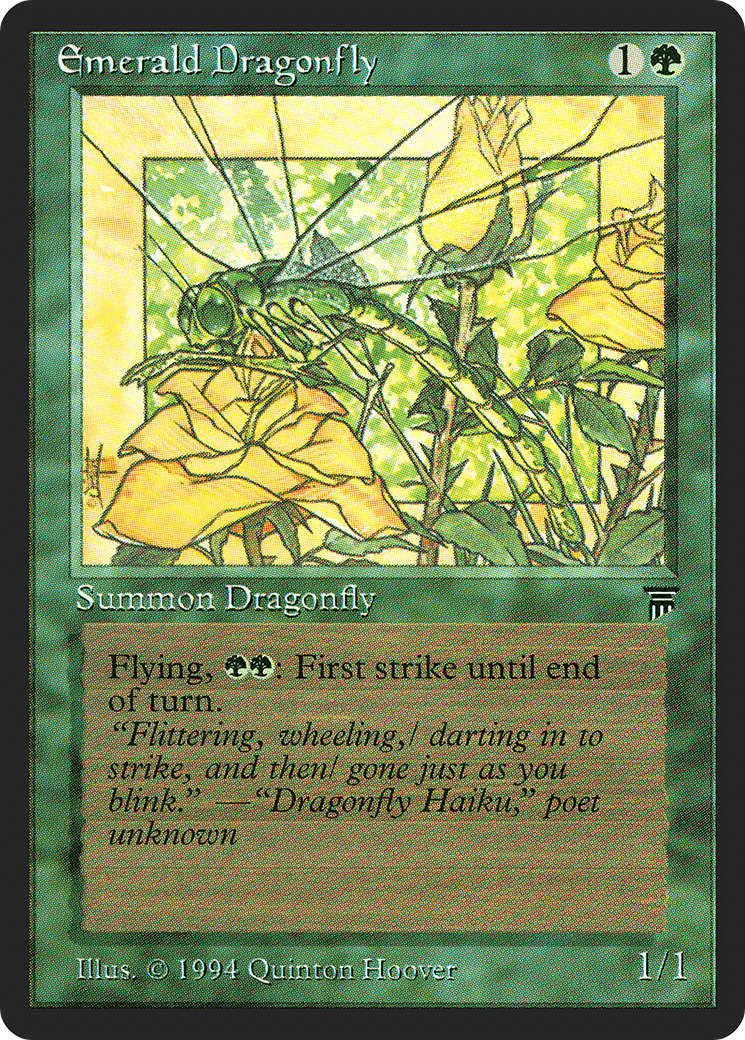 Emerald Dragonfly [LEG-184]