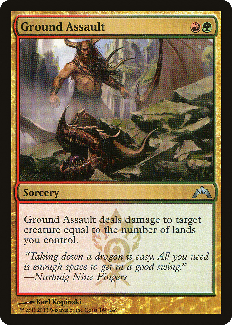 Ground Assault [GTC-168]