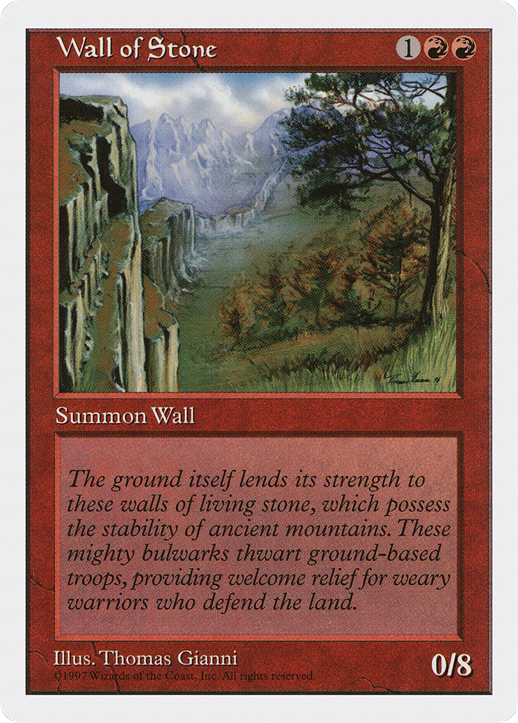 Wall of Stone [5ED-274]