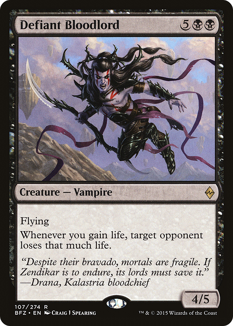 Defiant Bloodlord [BFZ-107]