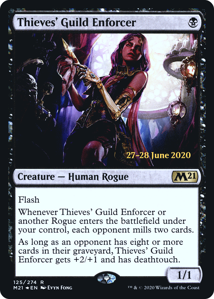 Thieves' Guild Enforcer - Prerelease Promo [PM21-125s]