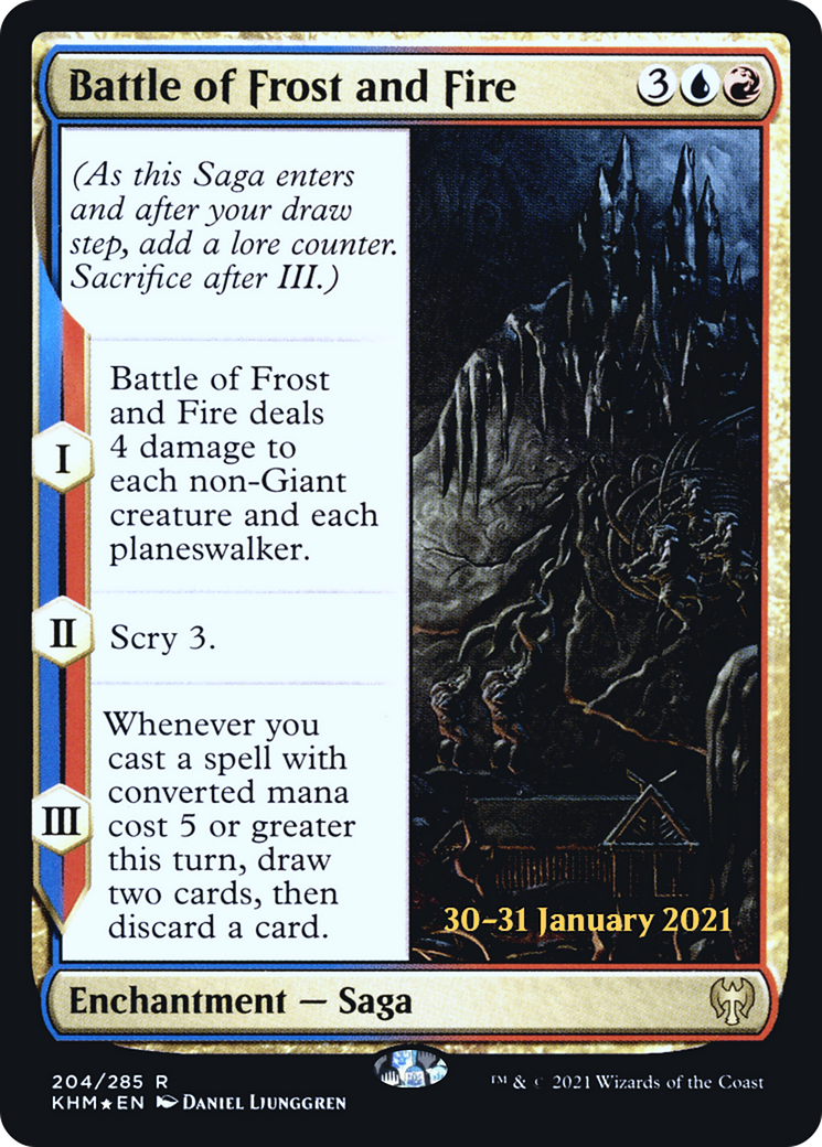 Battle of Frost and Fire - Prerelease Promo [PKHM-204s]