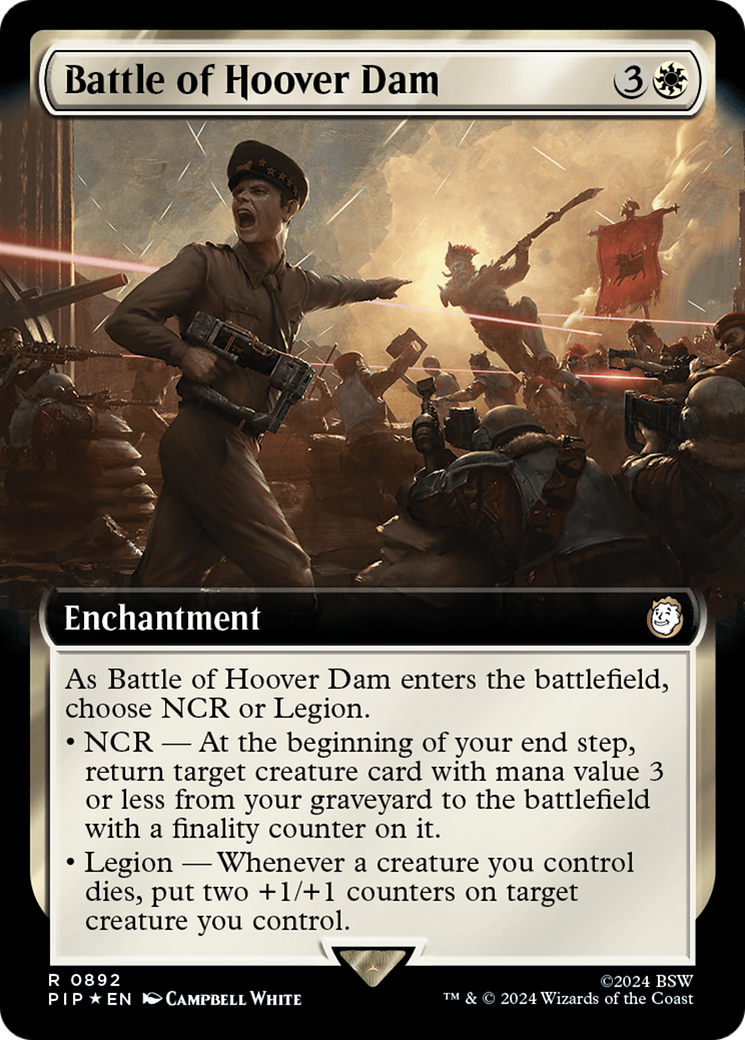 Battle of Hoover Dam - Extended Art - Surge Foil [PIP-892]