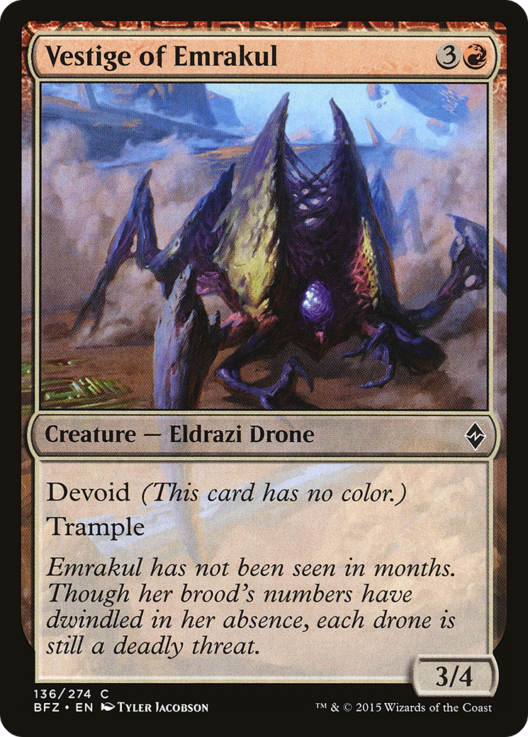 Vestige of Emrakul [BFZ-136]