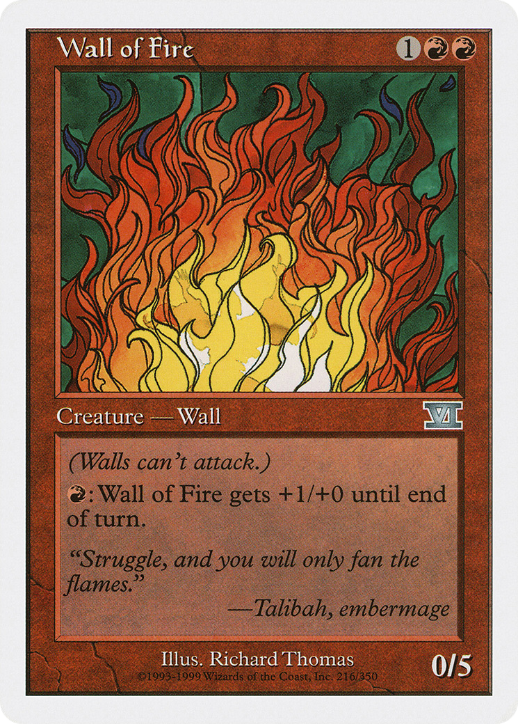 Wall of Fire [6ED-216]