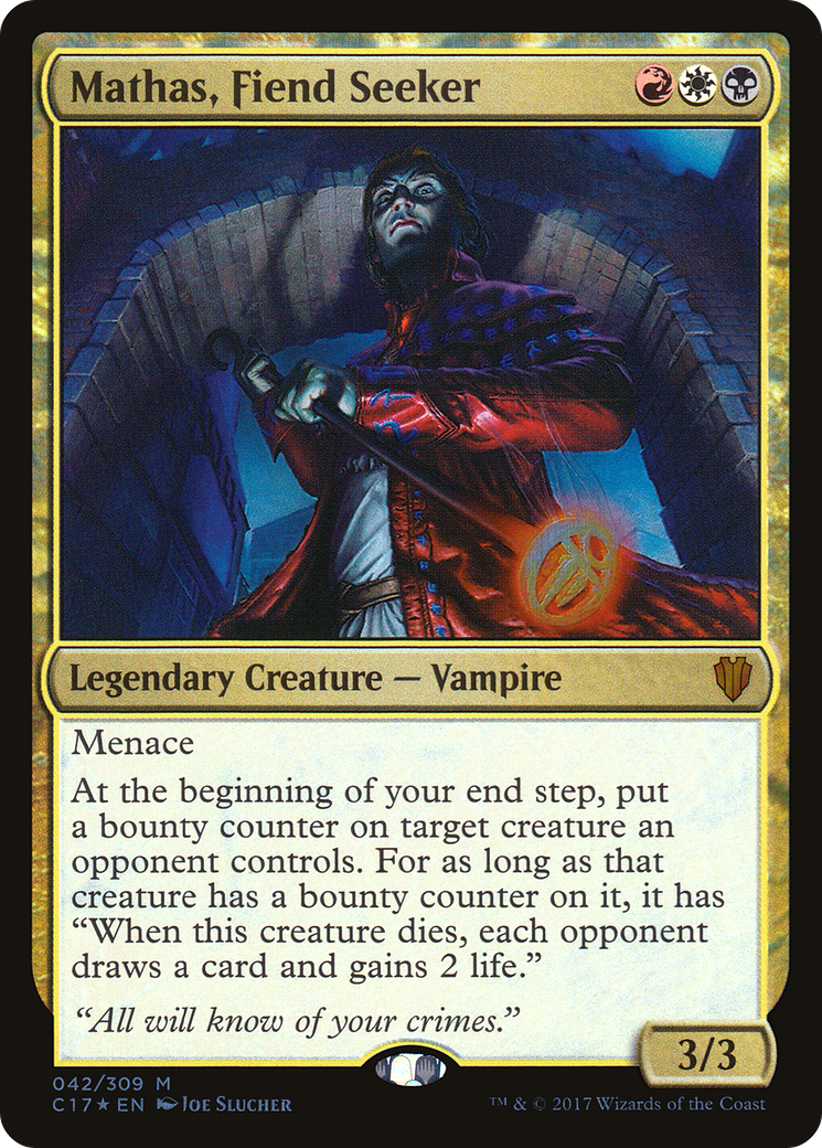 Mathas, Fiend Seeker [C17-42]