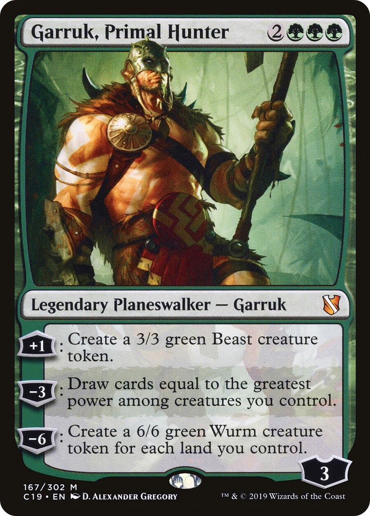 Garruk, Primal Hunter [C19-167]