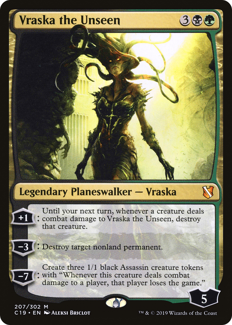 Vraska the Unseen [C19-207]