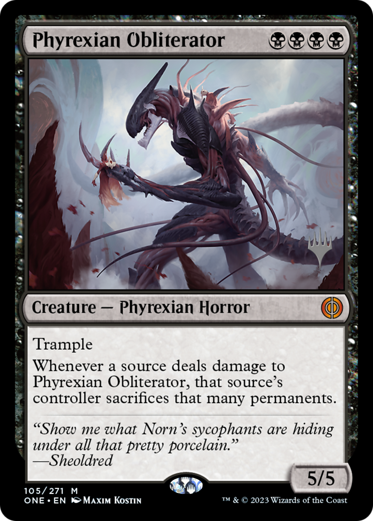 Phyrexian Obliterator - Promo Pack [PONE-105p]