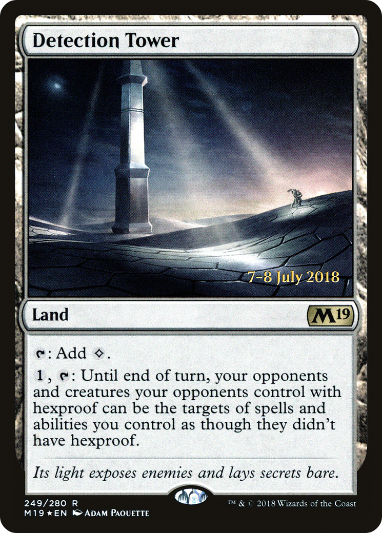 Detection Tower - Prerelease Promo [PM19-249s]