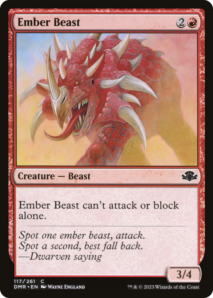 Ember Beast [DMR-117]