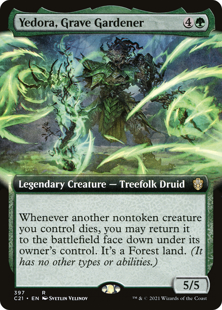 Yedora, Grave Gardener - Extended Art [C21-397]