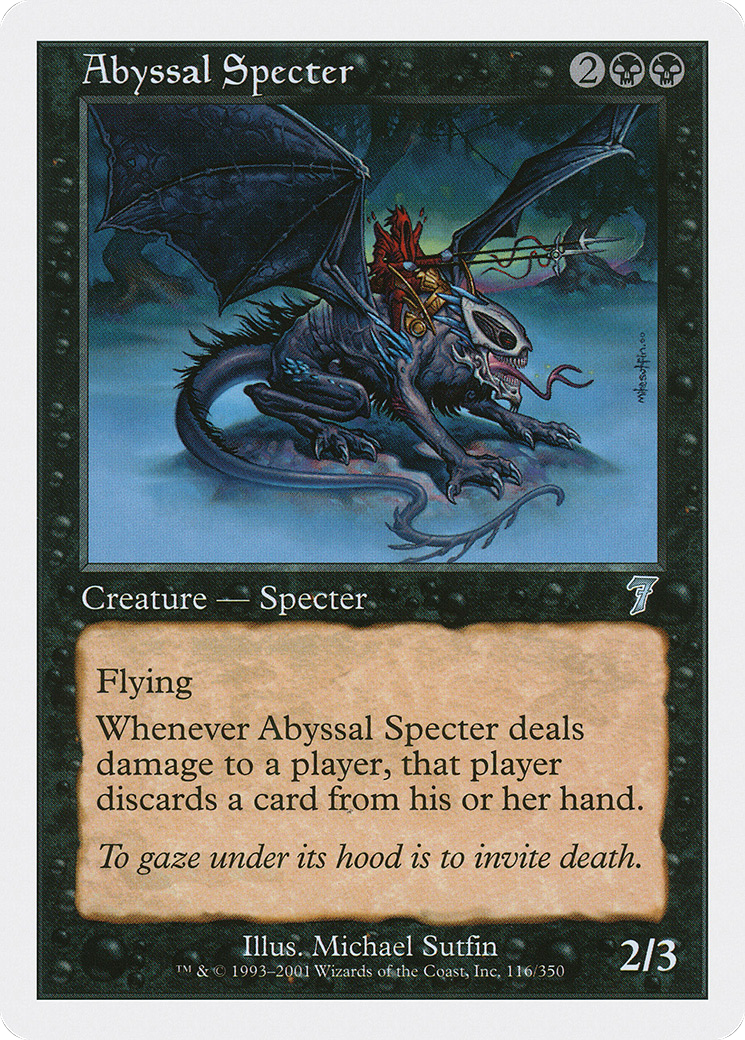 Spectre abyssal [7ED-116]