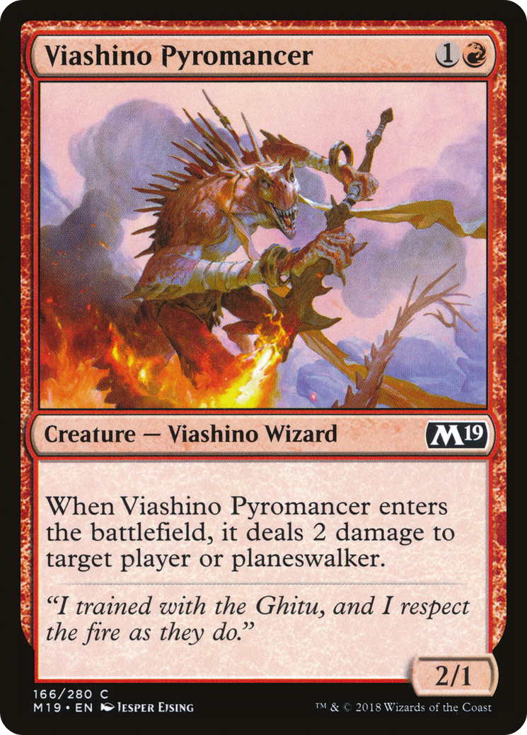 Viashino Pyromancer [M19-166]