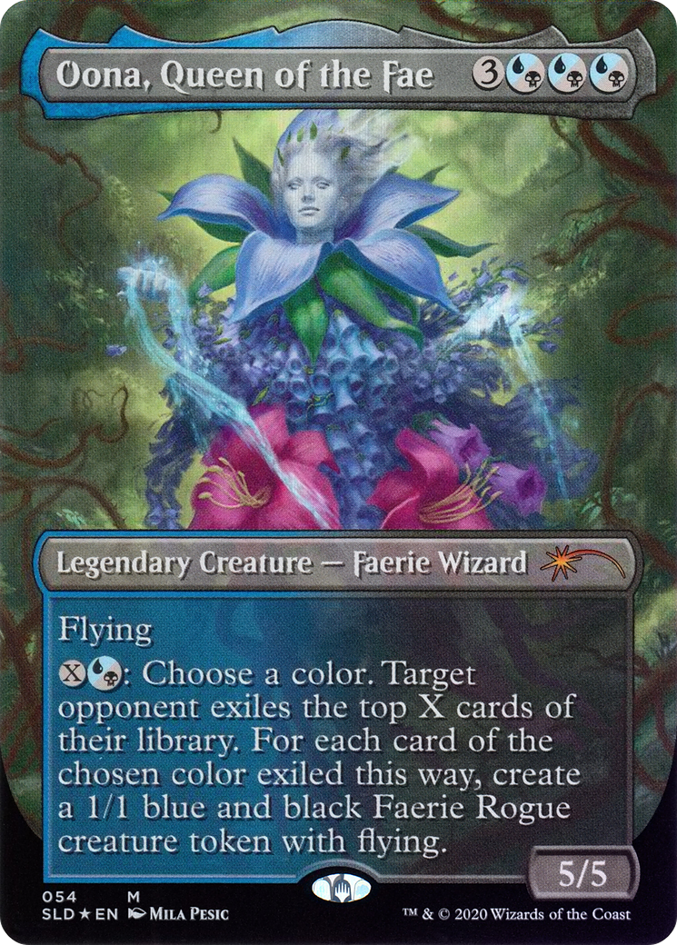 Oona, Queen of the Fae - Borderless - Full Art [SLD-54]