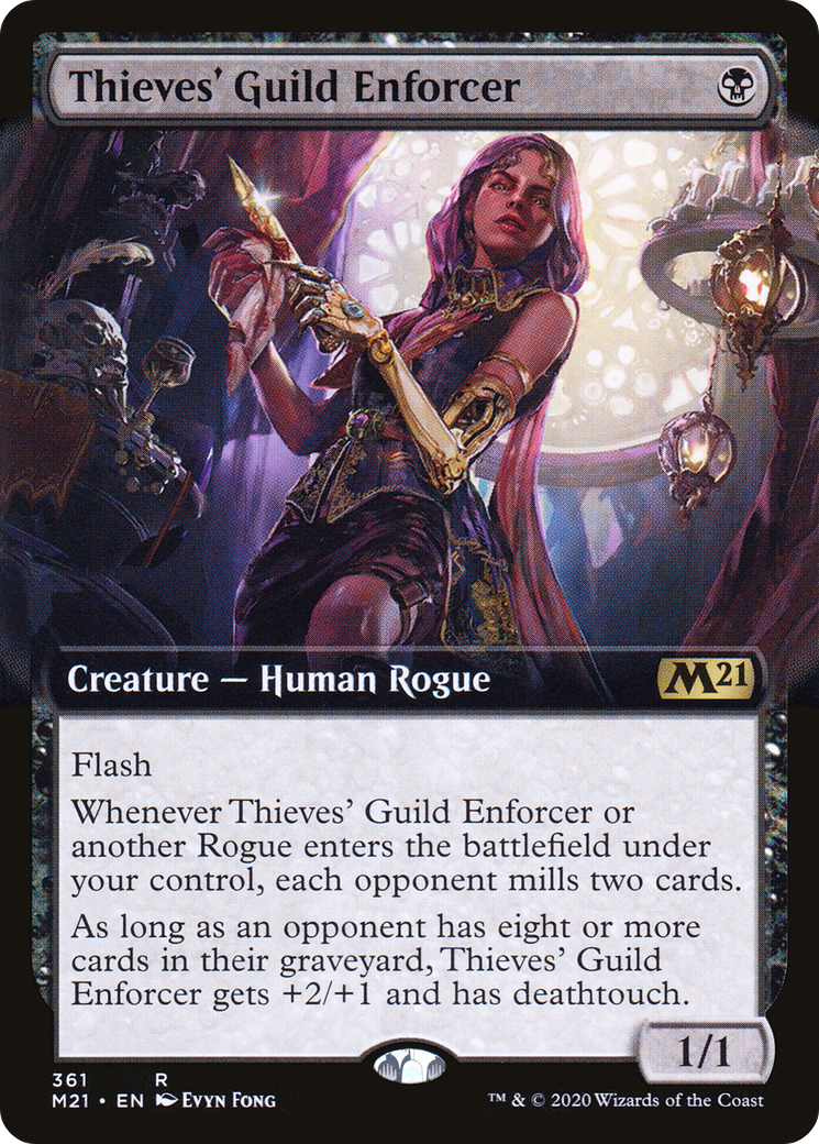 Thieves' Guild Enforcer - Extended Art [M21-361]