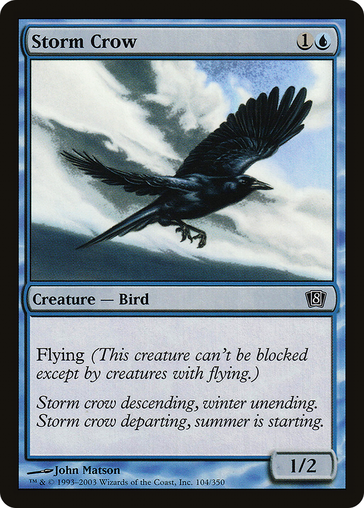 Storm Crow [8ED-104★]