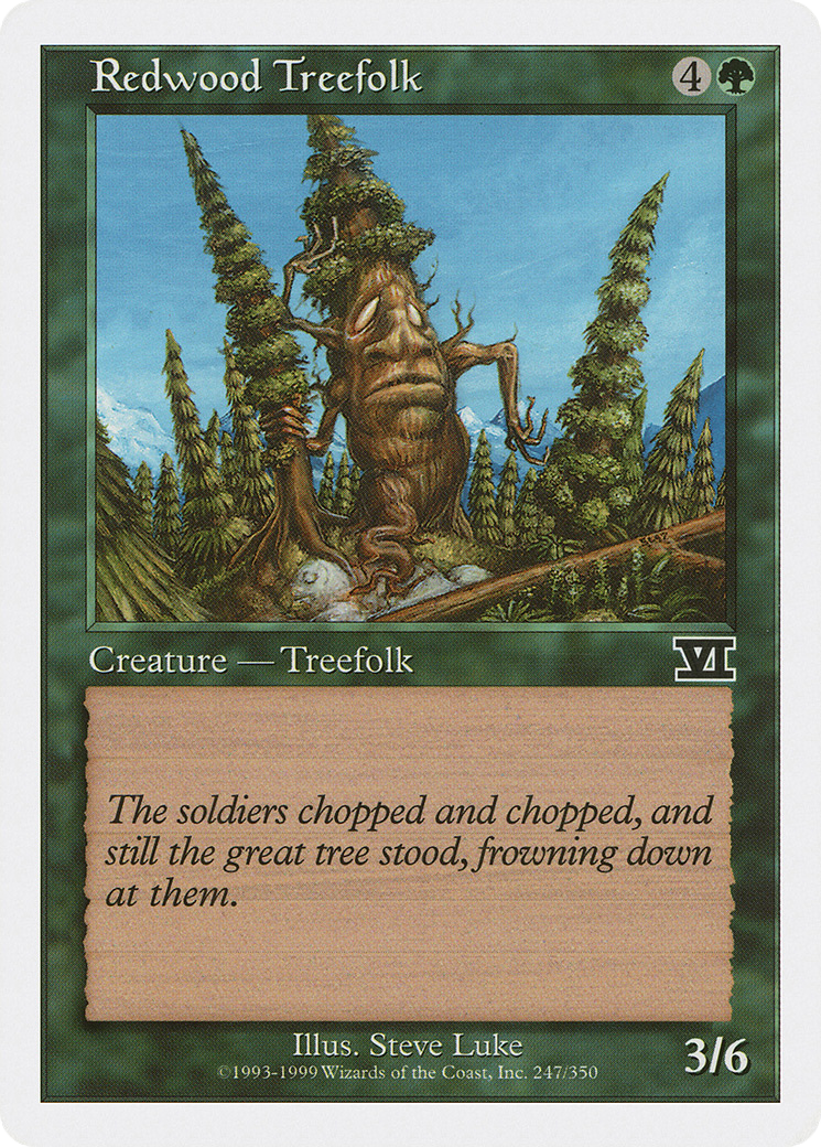 Redwood Treefolk [6ED-247]