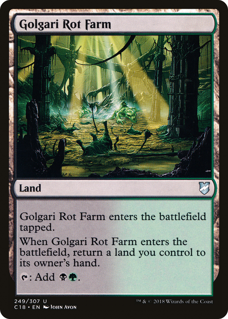 Golgari Rot Farm [C18-249]