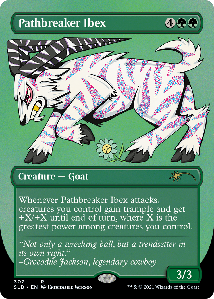 Pathbreaker Ibex - Borderless - Full Art [SLD-307]