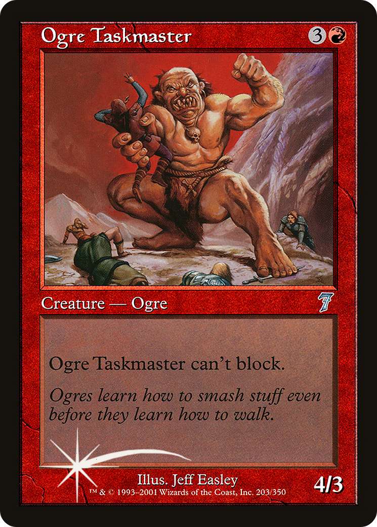 Ogre Taskmaster [7ED-203★]